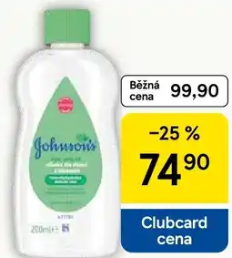 Tesco Johnson's Dětský olej s aloe vera nabídka