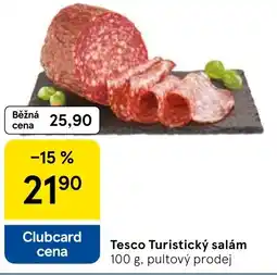 Tesco Tesco Turistický salám nabídka