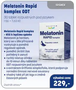PharmaPoint Melatonin Rapid komplex ODT nabídka