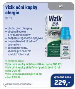 PharmaPoint Vizik oční kapky alergie nabídka