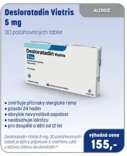 PharmaPoint Desloratadin Viatris nabídka