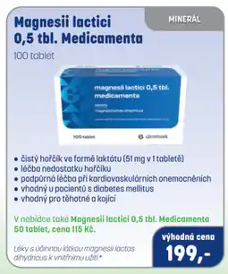 PharmaPoint Magnesii lactici 0,5 tbl. Medicamenta nabídka