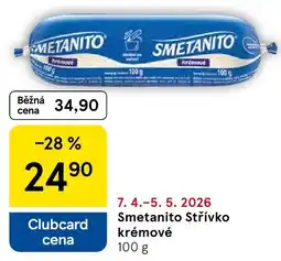 Tesco Smetanito Střívko krémové nabídka