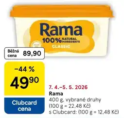Tesco Rama nabídka
