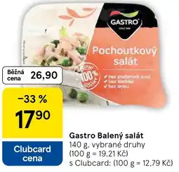 Tesco Gastro Balený salát nabídka