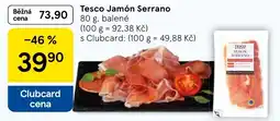 Tesco Tesco Jamón Serrano nabídka