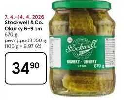 Tesco Stockwell & Co. Okurky 6-9 cm nabídka