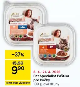 Tesco Pet Specialist Paštika pro kočky nabídka
