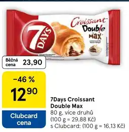 Tesco 7Days Croissant Double Max nabídka
