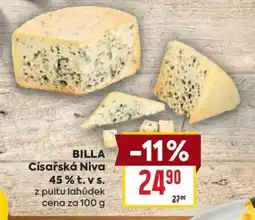 Billa BILLA Císařská niva nabídka
