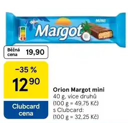 Tesco Orion Margot mini nabídka