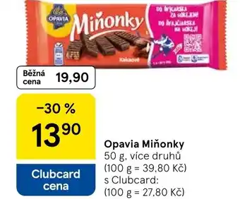 Tesco Opavia Miňonky nabídka