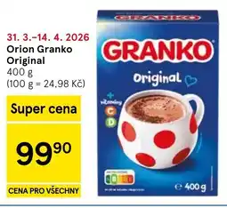 Tesco Orion Granko Original nabídka