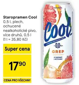 Tesco Staropramen Cool nabídka