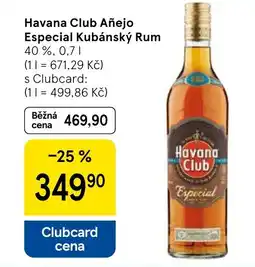 Tesco Havana Club Añejo Especial Kubánský Rum nabídka