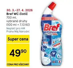 Tesco Bref WC čistič nabídka