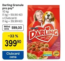 Tesco Darling Granule pro psy nabídka