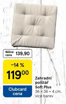 Tesco Zahradní polštář Soft Plus nabídka