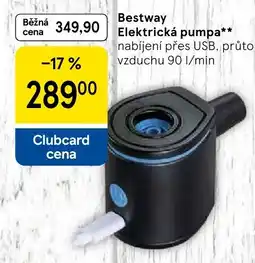 Tesco Bestway Elektrická pumpa nabídka