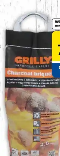 Tesco Grilly Brikety z dřevěného uhlí nabídka