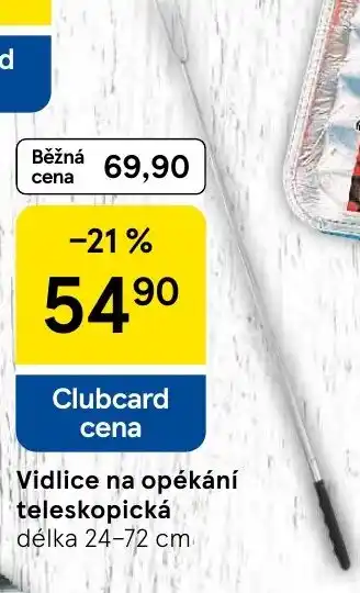 Tesco Vidlice na opékání teleskopická nabídka