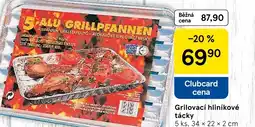Tesco Grilovací hliníkové tácky nabídka