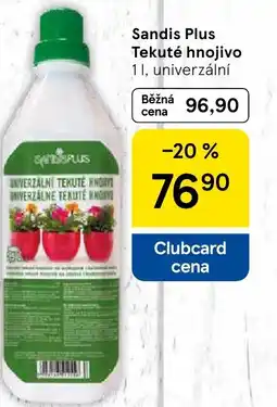 Tesco Sandis Plus Tekuté hnojivo nabídka