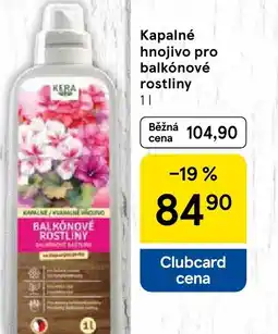 Tesco Kapalné hnojivo pro balkónové rostliny nabídka