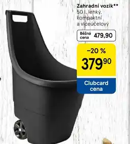 Tesco Zahradní vozík nabídka