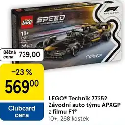 Tesco LEGO® Technik 77252 Závodní auto týmu APXGP z filmu F1 nabídka