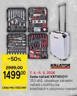 Tesco Sada nářadí KRT951011 nabídka