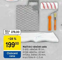 Tesco Malířský váleček sada nabídka