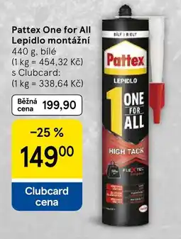 Tesco Pattex One for All Lepidlo montážní nabídka