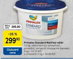 Tesco Primalex Standard Malířský nátěr nabídka