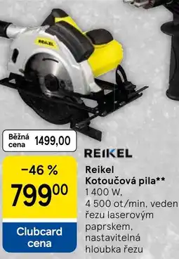 Tesco Reikel Kotoučová pila nabídka