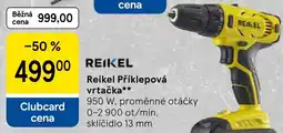 Tesco Reikel Příklepová vrtačka nabídka