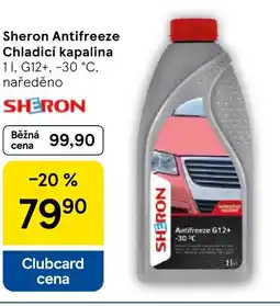 Tesco Sheron Antifreeze Chladicí kapalina nabídka