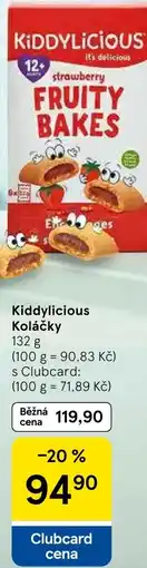 Tesco Kiddylicious Koláčky nabídka