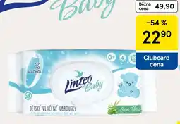 Tesco Linteo Baby Dětské vlhčené ubrousky s aloe vera nabídka