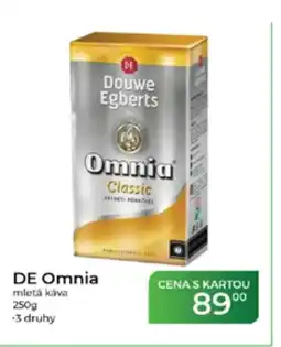 Tamda Foods DE Omnia mletá káva nabídka