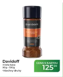 Tamda Foods Davidoff mletá káva nabídka