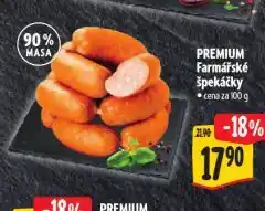 Albert Farmářské špekáčky nabídka