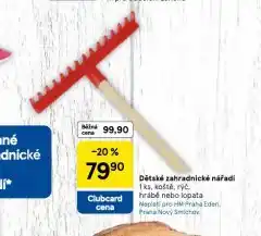 Tesco Dětské zahradní nářadí nabídka