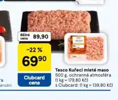 Tesco Kuřecí mleté maso nabídka