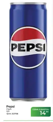 Tamda Foods Pepsi Plech nabídka