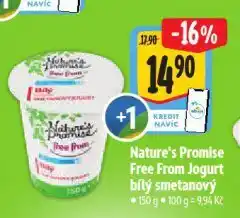 Albert Free from jogurt nabídka