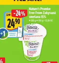 Albert Free from zakysaná smetana nabídka