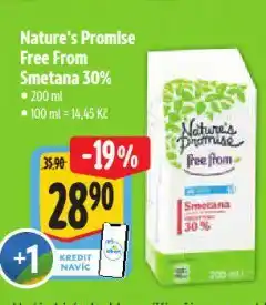 Albert Free from smetana nabídka