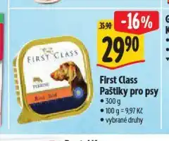 Albert First class paštika pro psy nabídka