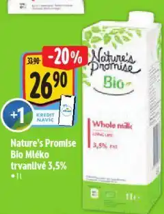 Albert Bio trvanlivé mléko nabídka